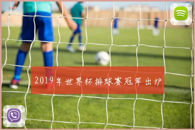 2019年世界杯排球赛冠军出炉