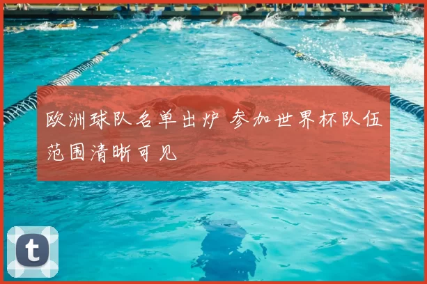 欧洲球队名单出炉 参加世界杯队伍范围清晰可见