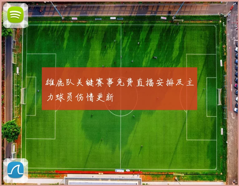 雄鹿队关键赛事免费直播安排及主力球员伤情更新